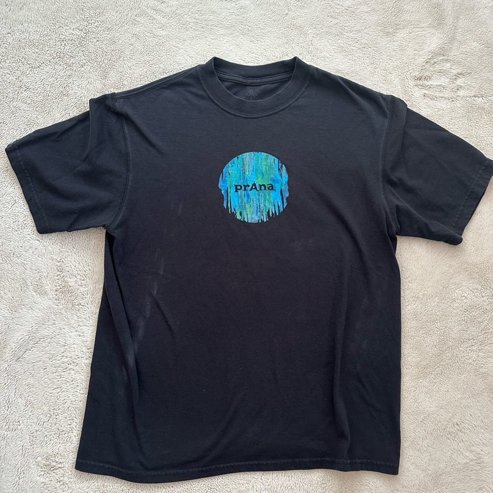 PrAna Logo Short Sleeved Graphic Tee Shirt